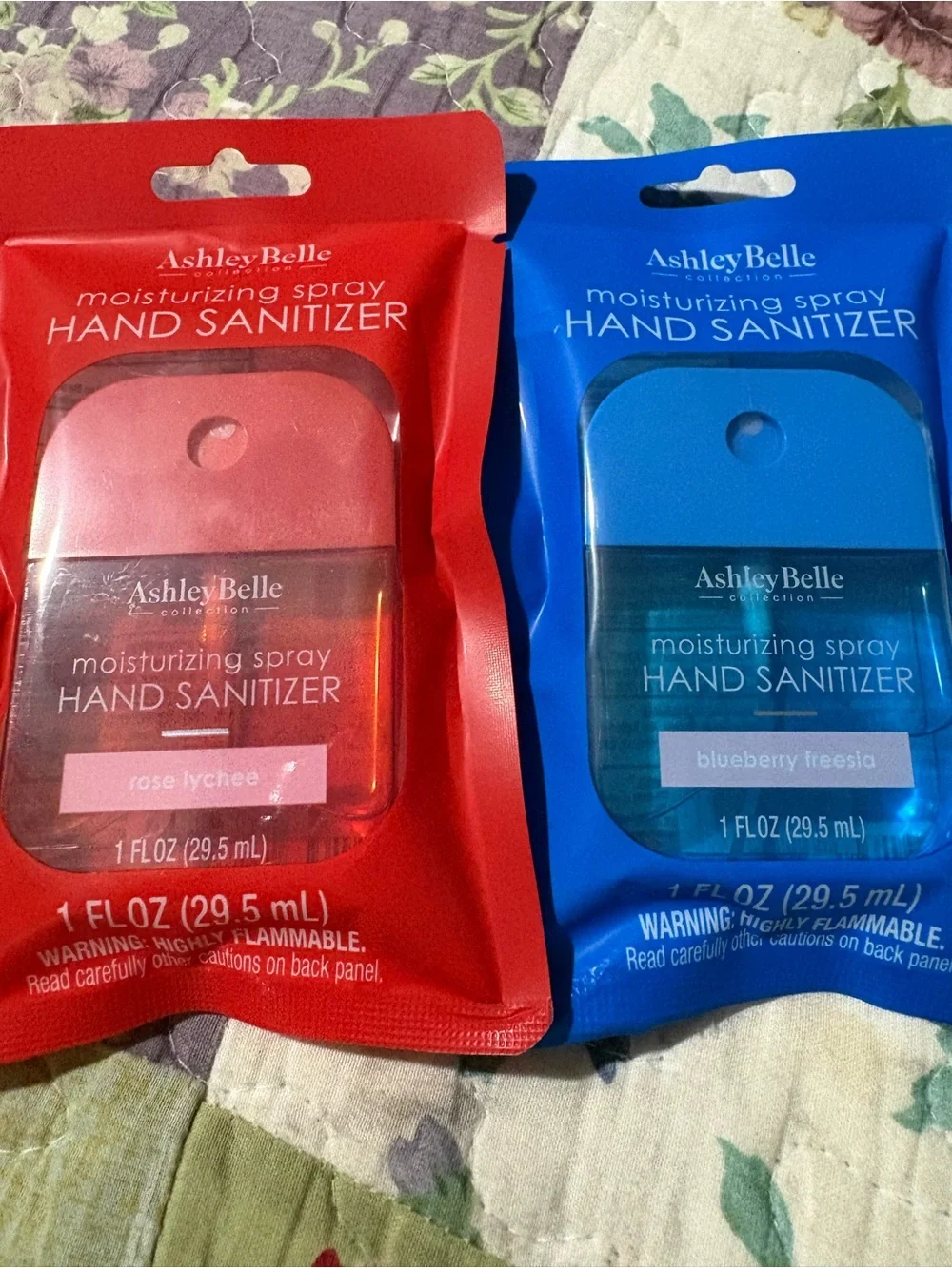 Moisturizing Spray Hand Sanitizer - Red (Rose Lychee)